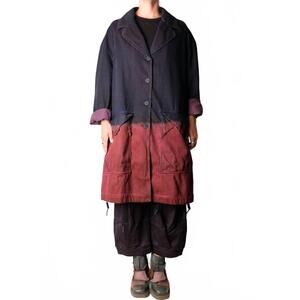 NEW RUNDHOLZ dip coat in crab